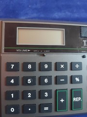 Ultmost 5638 Talking Desktop Calculator, Big Number Display, Large Keys, LCD