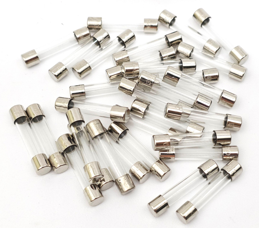 Lot of 31 Littelfuse 3AG 0.5A 250V 1/2 Amp Fast Acting 1/4″ x 1-1/4″ Glass Fuses