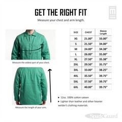 MAGID Flame Resistant Welding Jacket Medium 2 Jackets