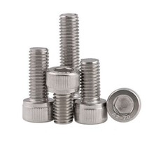 100 Pcs M3 304 Stainless Steel Allen Hex Socket Cap Head Screws Bolts DIN912