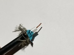 Windy City Wire RG59/U 20awg Video Coaxial HD-SDI Cable Plenum Black /50ft