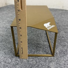 SOREL Store Display Riser Gold Metal Retail Shoe Boot Logo Stand Fixture