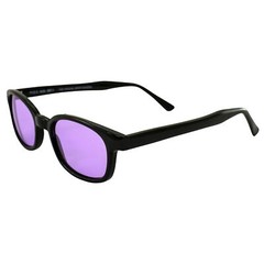 X KD’s Sunglasses Purple Lens Motorcycle Sunglasses Large Size UV400