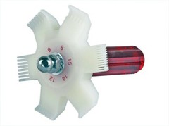 6 in1 Fin Comb Straightener Cleaner Brush, A/C Radiator Evaporator and Condenser