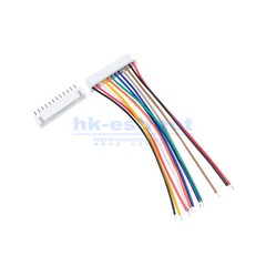 JST XH2.54mm 12 Pin 10/20/30cm Wire Cable Connector Male Female Plug Socket Lot
