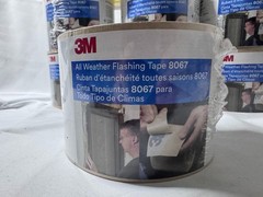 Lot of 6 3M 8067 All Weather Flashing Tape 4″ x 75′ Window Door Sealing