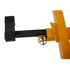 FOREOCELIV 11ft Drywall Lift Panel Hoist Jack Lifter 150 lbs Ceiling Wall Yellow