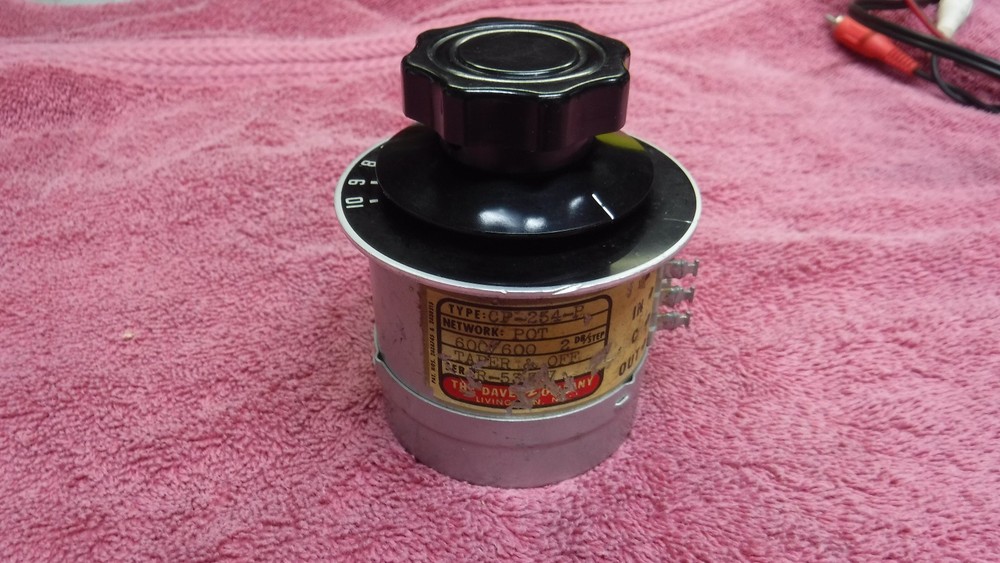 Daven 600/600 attenuator, CP-254-P. Never used.