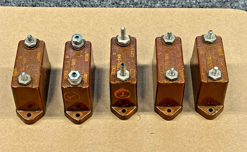 Cornell Dubilier High voltage mica transmitting capacitors QTY 5 various values