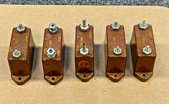 Cornell Dubilier High voltage mica transmitting capacitors QTY 5 various values