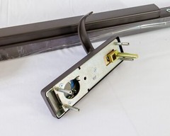 Falcon Allegion 25-R-L_Be Rim Exit Device with Passage Lever