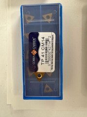 COBRA CARBIDE TP 41 CM14 CARBIDE TURNING INSERT LOT OF 10