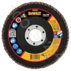 Dewalt DWA8280 4-1/2″ X 7/8 40G T29 Ceramic Flap Disc LOT OF 10 Metal SS Elite