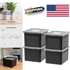 Compact File Storage Solution with 20 Pounds Capacity for Home and Office