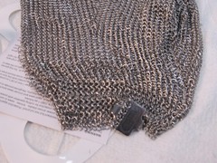 Franklin Stainless Steel Reversible Chain Mail Protective Glove Xtra Large