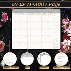 -2029 Pocket Planner/Calendar – JUL. – JUN. 2029, 3.8″ x 6.4″, 3 Year Monthly