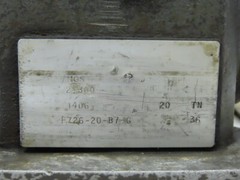 Boston Gear 726-20-B7-G 20:1 Ratio 2.3Hp 87.5RPM Left Hand Output Gearbox