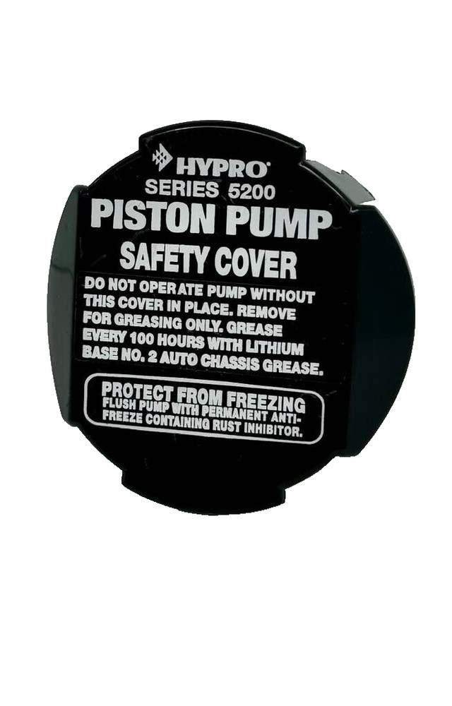 HYPRO 5200 Series Piston Pump 0602-5200 Safety Cover
