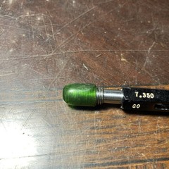 M8 X 1.0 6H METRIC THREAD PLUG GAGE 8.0 1 GO NO GO 7.350 & 7.500 (T25)