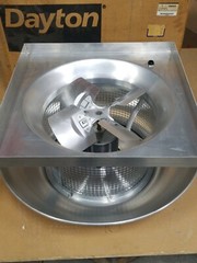 14″ Direct Drive Axial Exhaust Ventilator 115V 1Phase 2.5A 1/6 HP 2 SPEED 4wn59