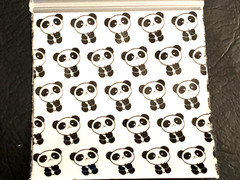 1000 SMALL BAGGIES 2020 2″ X 2″ MINI RESEALABLE POLY DESIGNER BAGS PANDA BEAR