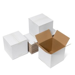 Mefleet 8x8x8″ Shipping Boxes 25 Pack – 8x8x8 inches (25 Pack), White