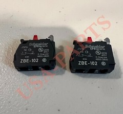2 Pieces ZBE102 ZBE-102 Schneider Electric *AUTHENTIC* Brand New Ships Same Day