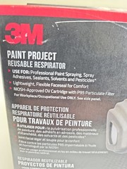 3M OV P95 Paint Project Reusable Respirator, Size Medium 6211P1-DC