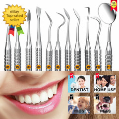Dental Tools, Dental Pick for Teeth Cleaning, Stainless Steel Hygiene Kit