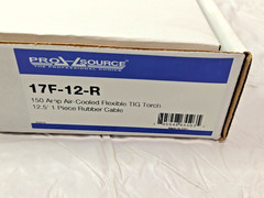 PRO-SOURCE Air Cooled TIG Welding Torch Kit 150A 12-1/2' Rubber Outfit 17F-