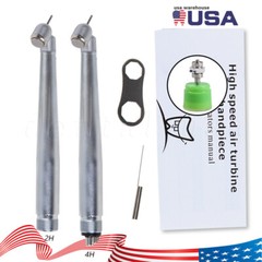 45°Angle Dental LED PANA MAX High Speed Handpiece Fit for NSK type Mini Turbine