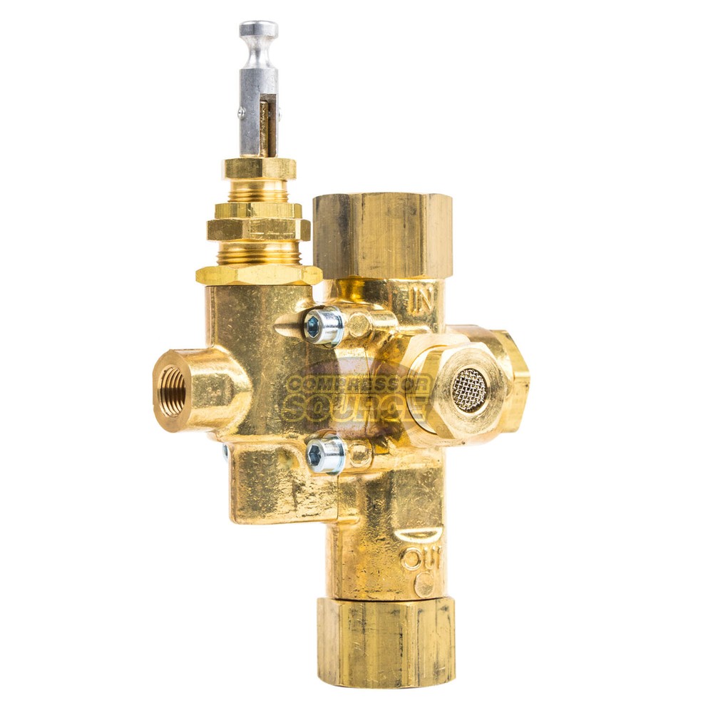Gas Air Pilot Compressor Unloader Check Valve Combo 140 – 175 PSI 1/2″ Female