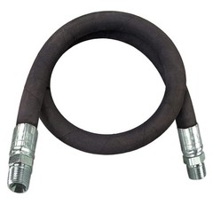 1/2″ x 120″ Hydraulic Hose Assembly – Male x Male NPTF Pipe Thread Fittings Crim