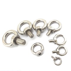 304SS M3 M4 M5 M6 M8 M10 M12 M16 Shoulder Pattern Machinery LIFTING EYE BOLT NUT