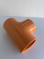 Spears FlameGuard 4201 Tee 2 1/2 x 2 1/2x 2-1/2 in Socket CPVC UL FM