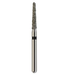 Dental Diamond Burs FG Round End Taper Chamfer 856/014SC Super Coarse Grit Black