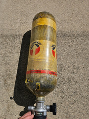 Survivair 30 MIN Carbon Air Tank 4500 PSIG SCBA Cylinder Expired 11/05-Retired