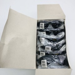 12x Ironwear 3550-G-G Safety Glasses Harmony Gray/Gray 1 Piece Lens Scratch Resi