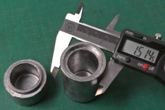 LEAD PIG for RADIOACTIVE MATERIALS SOURCES MINERALS STORAGE Pb container