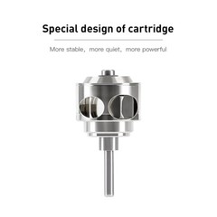 Dental Fiber Optic E-generator LED High Speed Handpiece Turbine 4 HOLE