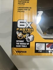 DeWalt Impact Connect PVC/PEX Cutter Attachment – DWAPVCIR – New In Box