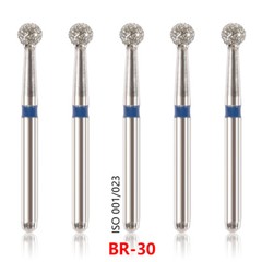 20Types 100Pcs Dental Diamond Burs Drills For High Speed Handpiece Medium FG BUR