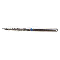 House Brand Dentistry 401896 HSB FG 863-012M Flame Medium Grit Diamond Burs 10Pk