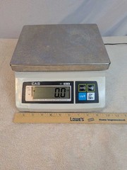 CAS SW-20 Digital Portion Scale Weighing Platform Electronic Tare Function