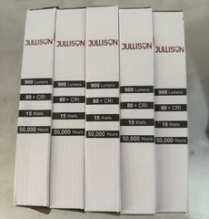 JULLISON 5 Pack 6″ LED Recessed Surface Mount Disk Dimmable Light White 5000K