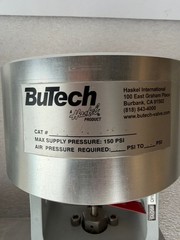 BuTech Haskel 30,000 PSI Pressure Intensifier / Hydro Test Pump C-3462-02