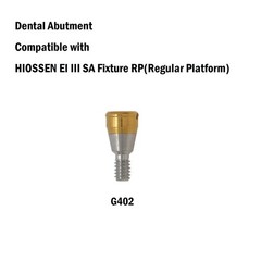 US Hiossen ET Implants Overdenture Regular Locator Abutment & Male Cap Inserts
