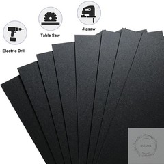 Pack of 2 ABS Plastic Sheet, Black Plastic Sheet 8″ x 12″ x 1/8″ Thick 3mm Rigid