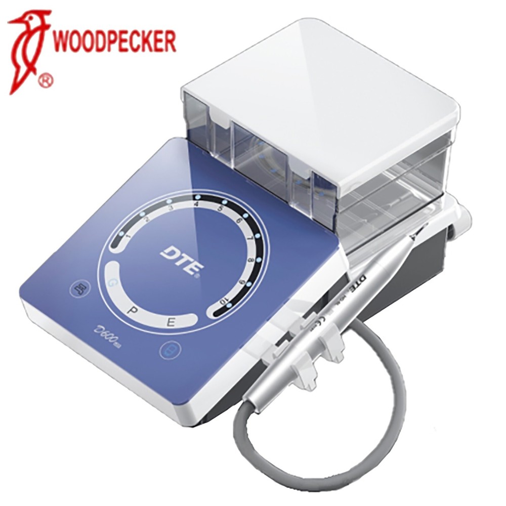 Woodpecker DTE D600 LED Ultrasonic Piezo Scaler 9 Tips 700ml Auto Water Supply