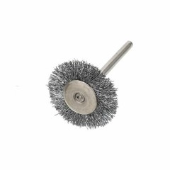 50pc Stainless Steel Wire Brush Fit Dremel Rotary Tool Die Grinder Removal Wheel